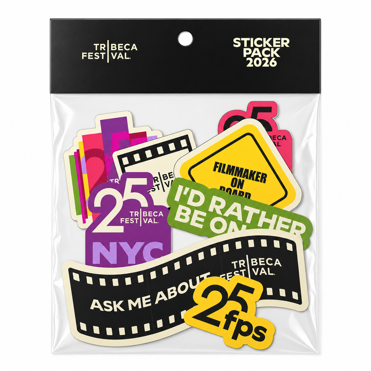 25th Anniversary Sticker Pack
