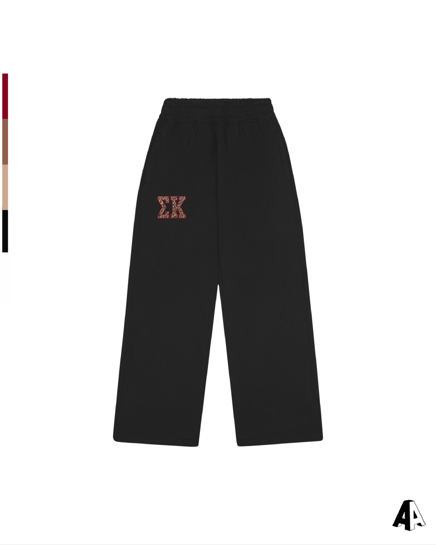 Cheetah Black Sweatpants