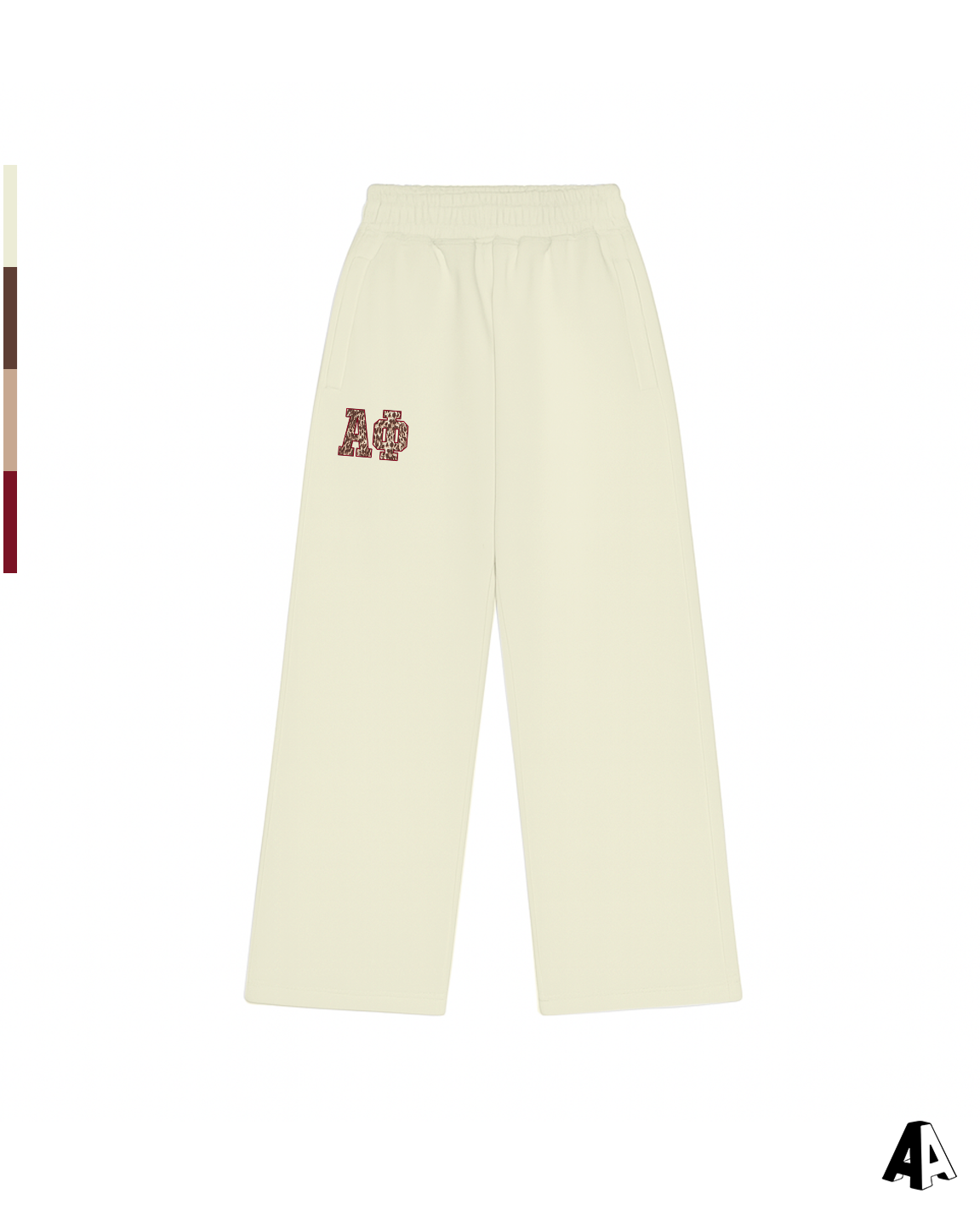 Cheetah Ivory Sweatpants