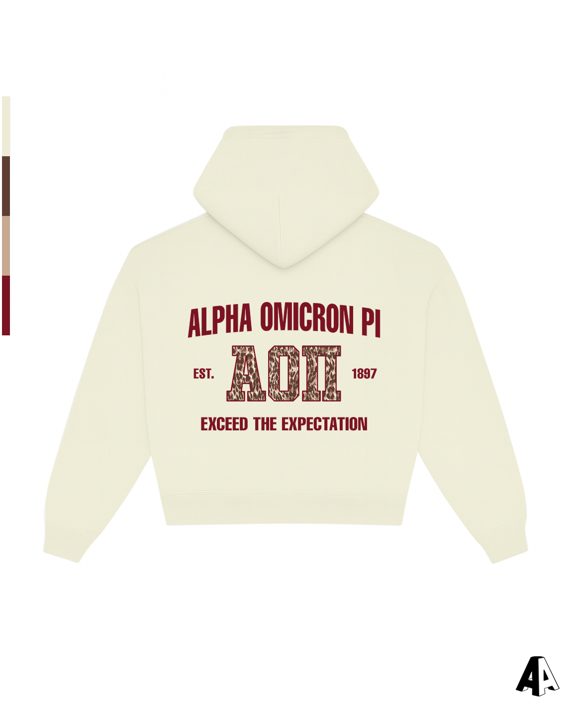 Cheetah Ivory Hoodie