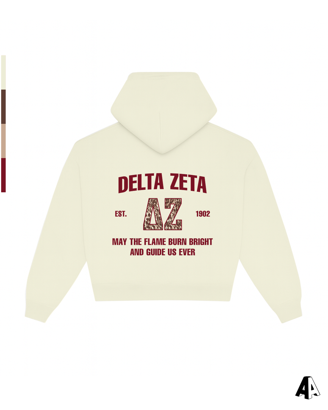 Cheetah Ivory Hoodie