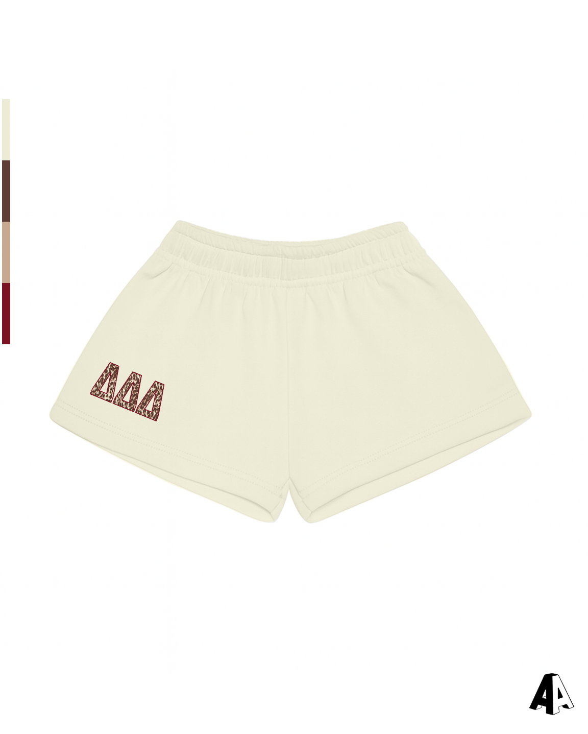 Cheetah Ivory Shorts