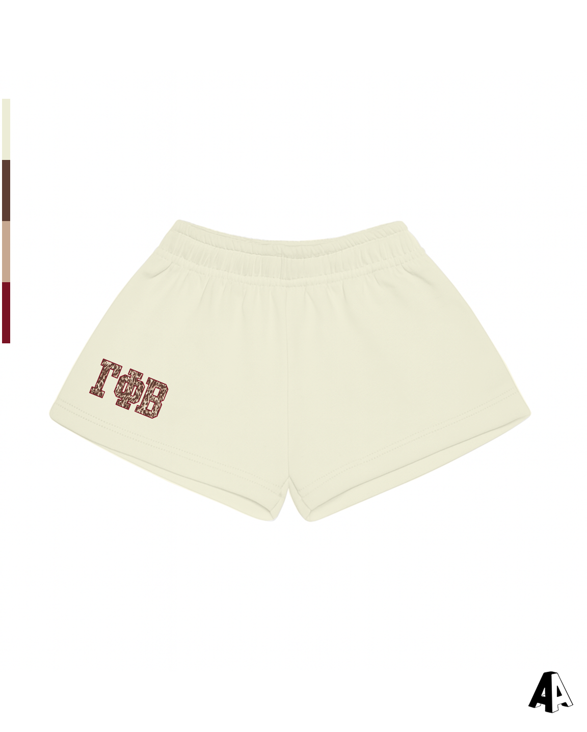 Cheetah Ivory Shorts