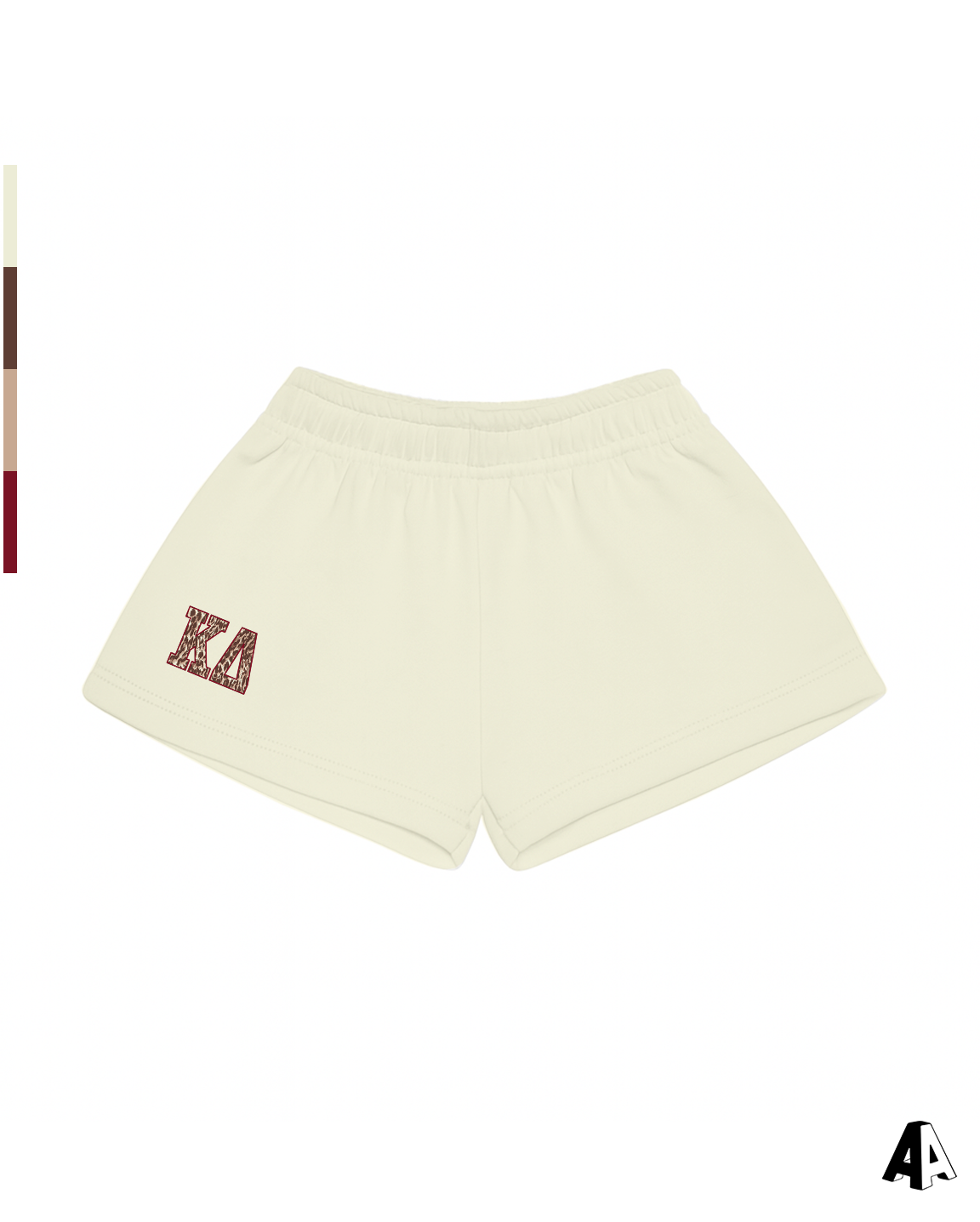 Cheetah Ivory Shorts